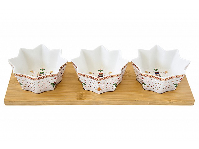 Набор для закусок Щелкунчик 4 предмета