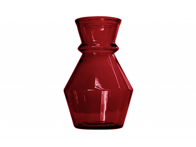 Ваза SAN MIGUEL Merida рубиновая 25 см