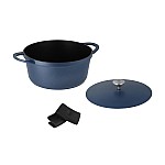 Кастрюля Agile, синяя, 28 см, 6,3 л