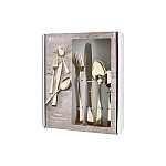 Набор столовых приборов Arden, цвет шампанского, 4 персоны, 16 предметов