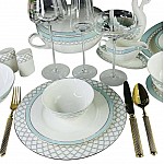 Столово-чайный сервиз Версаль Lenardi на 12 персон 105 предметов