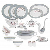 Столово-чайный сервиз Сакура Lenardi на 12 персон 105 предметов