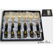 Набор из 6 дессертных вилок Lenardi Kristal de lux