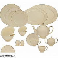 Столово-чайный сервиз на 12 персон 88 предметов Marzipan Lenardi