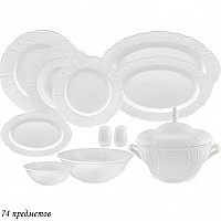 Обеденный сервиз на 12 персон 74 предмета Maria Lenardi