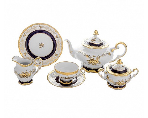 Чайный сервиз Анна Амалия Weimar Porzellan на 6 персон 21 предмет