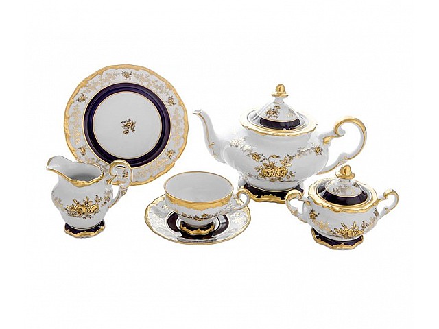Чайный сервиз Анна Амалия Weimar Porzellan на 6 персон 21 предмет