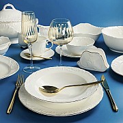 Столово-чайный сервиз на 6 персон 60 предметов Аврора золото