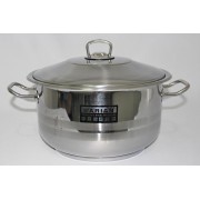 Кастрюля с крышкой Lenardi 36х24см 24 л