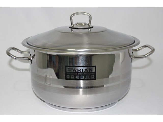 Кастрюля с крышкой Lenardi 36х24см 24 л