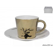 Чайная пара Lenardi Олень 250 мл