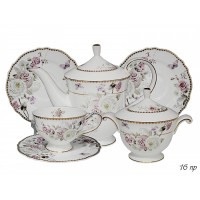 Чайный сервиз Пионы Lenardi на 6 персон 16 предметов