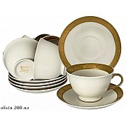 Чайный набор Lenardi Матовая полоса 12 предметов