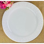 Круглое блюдо 31 см Белая роза Lenardi