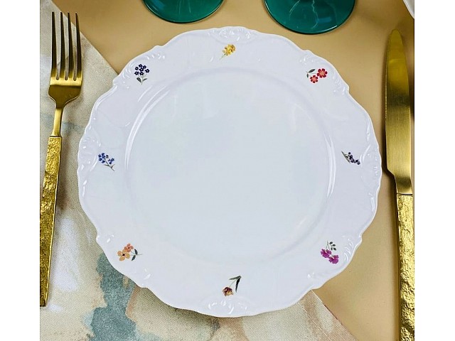 Набор из 6 тарелок 21 см Крокус Lenardi