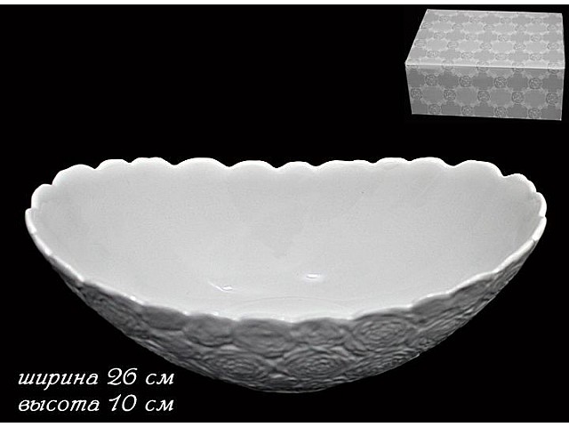 Керамическое блюдо Lenardi Долина роз