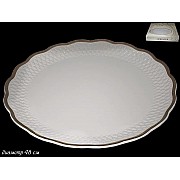Круглое блюдо Lenardi Стёжка 48 см