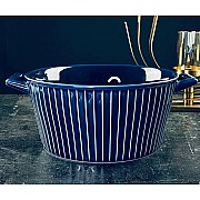 Салатник с ручками Aquamarine Lenardi 21 см