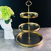 Этажерка 3 яруса Multicolor Lenardi черная