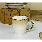 Кофейный набор на 6 персон 12 предметов 110 мл Toronto Cream Lenardi Кофейный набор на 6 персон 12 предметов 110 мл Toronto Cream Lenardi