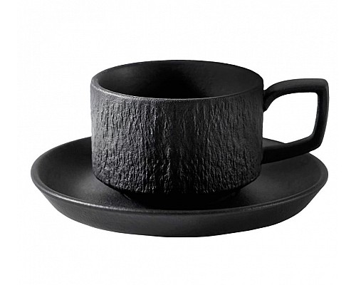 Кофейный набор на 6 персон 12 предметов Эфиопия Lenardi черный