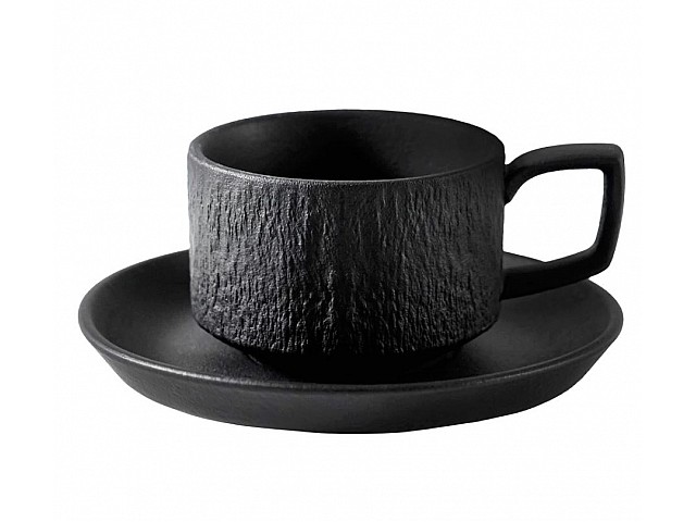 Кофейный набор на 6 персон 12 предметов Эфиопия Lenardi черный