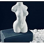 Ваза 23 см Эфиопия Lenardi белая