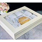 Чайный набор на 6 персон 12 предметов чашки 300 мл Bamboo Lenardi