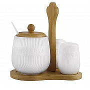 Набор для специй с сахарницей Bamboo Lenardi