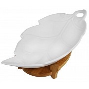 Блюдо 42 см на подставке Bamboo Lenardi