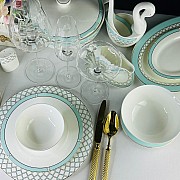 Столово-чайный сервиз Версаль Lenardi на 12 персон 105 предметов