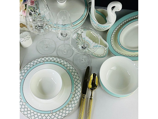 Столово-чайный сервиз Версаль Lenardi на 12 персон 105 предметов