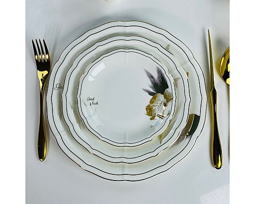 Набор 6 тарелок 16 см Камилла Lenardi