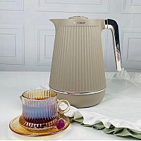 Термос 1000 мл Therm Lenardi серый серебро