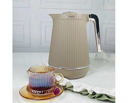 Термос 1000 мл Therm Lenardi серый серебро