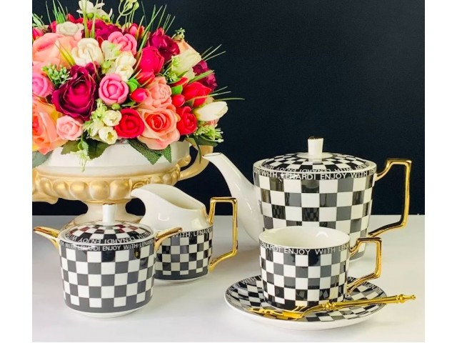 Чайный сервиз Enjoy Lenardi на 6 персон 15 предметов