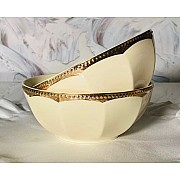 Набор из 6 салатников 15 см Империал золото Lenardi