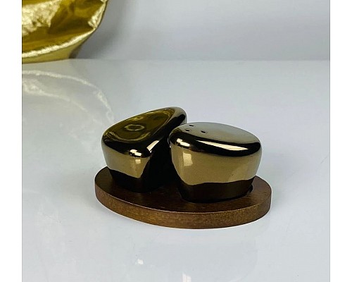 Набор солонок на подставке Винтаж Lenardi Набор солонок на подставке Винтаж Lenardi