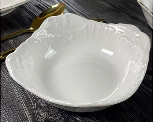 Набор из 6 квадратных салатников 15 см Аврора Lenardi