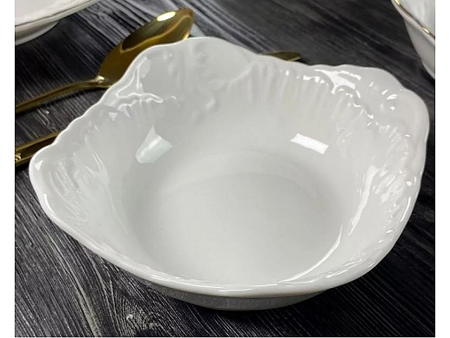 Набор из 6 квадратных салатников 15 см Аврора Lenardi