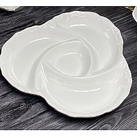 Менажница 26 см Аврора золото Lenardi Менажница 26 см Аврора золото Lenardi