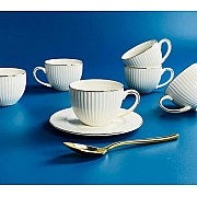 Кофейный набор на 6 персон 12 предметов 110 мл Neo Classic Lenardi