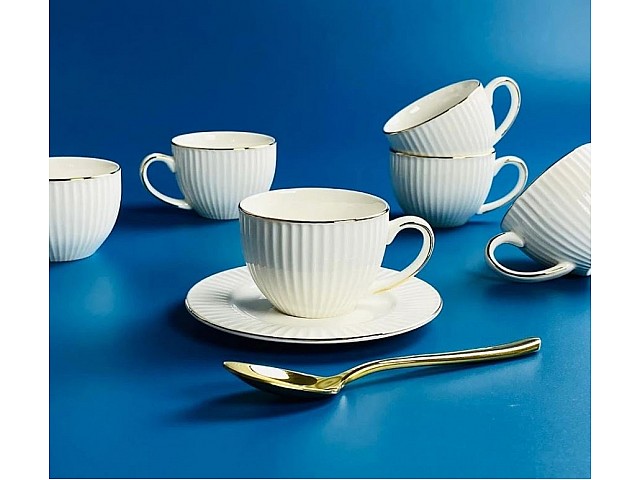 Кофейный набор на 6 персон 12 предметов 110 мл Neo Classic Lenardi