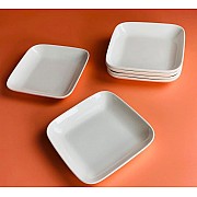 Набор из 6 квадратных блюд 18 см Романо Lenardi
