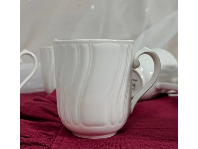 Набор из 6 кружек 280 мл Simple White
