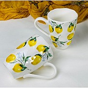 Набор из 6 кружек 400 мл Лимоны Lenardi