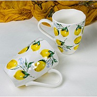 Набор из 6 кружек 400 мл Лимоны Lenardi