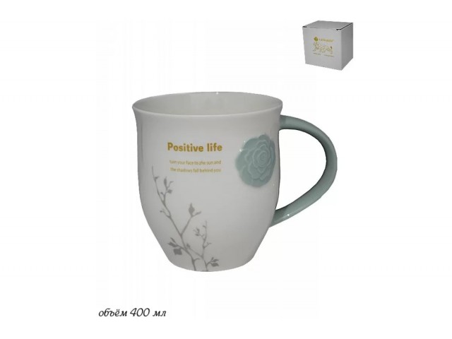 Кружка Lenardi Life морская волна 400 мл