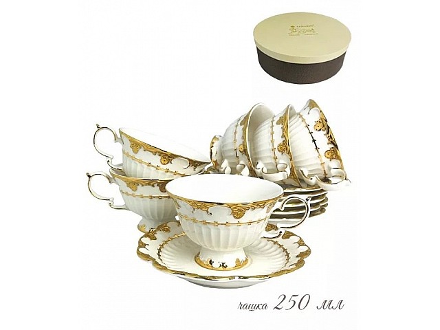 Чайный набор Азазель Lenardi на 6 персон 12 предметов