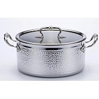 Кастрюля 3 л с крышкой 20 см Emboss Lenardi
